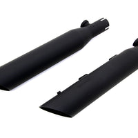 30-0571 - Wyatt Gatling Side Slash Slip-On Muffler Set Black by Wyatt Gatling