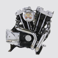 30-0727 - Ironhead LAF Exhaust Header Set Chrome by V-Twin