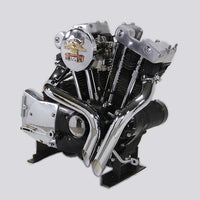 30-0727 - Ironhead LAF Exhaust Header Set Chrome by V-Twin