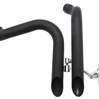 30-0728 - Ironhead LAF Exhaust Header Set Black by V-Twin