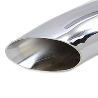 30-0772 - Chrome Wyatt Gatling 2 into 1 Exhaust Pipe Header Kit by Wyatt Gatling