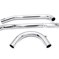 30-0851 - UL Upsweep Exhaust Header Set Chrome by Paughco