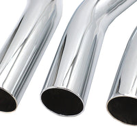 30-0851 - UL Upsweep Exhaust Header Set Chrome by Paughco