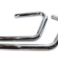 30-0899 - Alphabet XL Exhaust Header Set Chrome by V-Twin