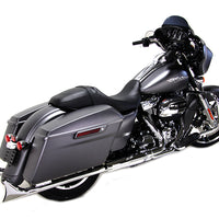 30-0958 - M8 36 Straight Fishtail Exhaust Extension Set Chrome by V-Twin