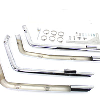 30-1142 - MCM Illusion Drag Pipe Set Chrome by MCM