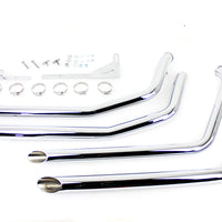 30-1142 - MCM Illusion Drag Pipe Set Chrome by MCM