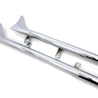 30-1761 - Indian Straight Fishtail Set Chrome by V-Twin