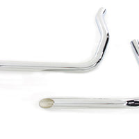 30-3120 - Exhaust Drag Pipe Set Slash Cut by Paughco
