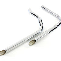 30-3120 - Exhaust Drag Pipe Set Slash Cut by Paughco