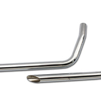 30-3125 - Exhaust Drag Pipe Set Slash Cut Ends by Paughco