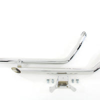 30-3208 - Exhaust Drag Pipe Set Slash Cut by Paughco
