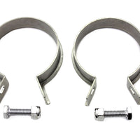 31-0225 - Stainless Steel Exhaust Clamp Set by V-Twin