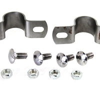 31-0910 - Rear Fender Mount U-Clamps Raw by V-Twin
