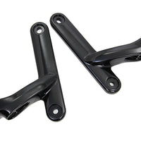 31-1344 - Black Spotlamp Bracket Set by V-Twin