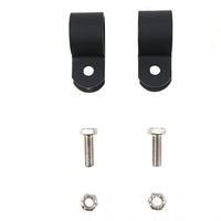 Black 1 inch Muffler Clamp Set