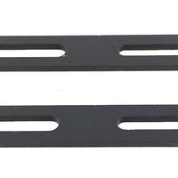 Black 5 inch Exhaust Bracket Set