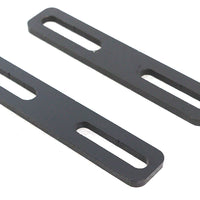 Black 5 inch Exhaust Bracket Set