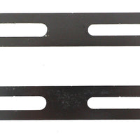 Black 5 inch Exhaust Bracket Set