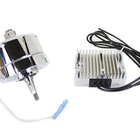 32-0372 - Chrome 17 Amp Alternator Generator Conversion Kit by Volt Tech