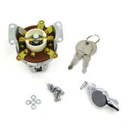 32-0449 - Fat Bob Ignition Switch with 5 Terminals Chrome by Volt Tech