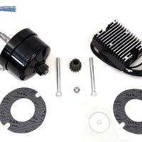 32-1673 - Black 12 Volt Alternator Generator Conversion Kit by V-Twin