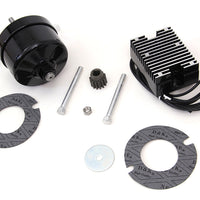 32-1673 - Black 12 Volt Alternator Generator Conversion Kit by V-Twin