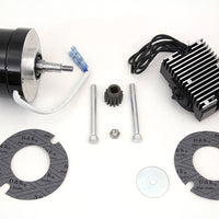 32-1673 - Black 12 Volt Alternator Generator Conversion Kit by V-Twin