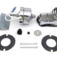 32-1675 - Chrome 12 Volt Alternator Generator Conversion Kit by V-Twin