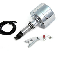 32-7558 - XL and SV Auto Advance Distributor Assembly Chrome by Volt Tech