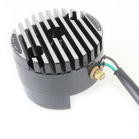 32-7768 - Black 12 Volt Regulator End Cover by Cycle Electric