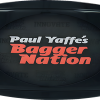 PAUL YAFFE BAGGER NATION License Plate Frame - Black PYO:USLP3-B-23L