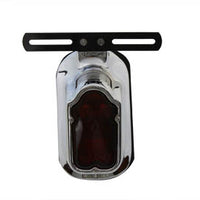 33-0329 - Replica Chrome Tombstone Tail Lamp by V-Twin