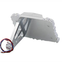 33-0640 - Chrome Skull Type Tail Lamp Assembly by V-Twin