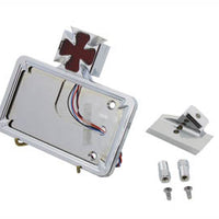 33-0769 - Chrome Horizontal LED Tail Lamp Kit Maltese Style by V-Twin