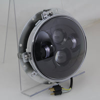 33-1105 - 7 LED Headlamp Assembly Gloss Black by Wyatt Gatling