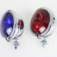 33-1558 - Red and Blue Police Spotlamp Set by V-Twin