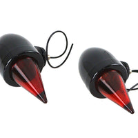 33-1774 - Torpedo Bullet Lamp Set Black by V-Twin