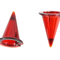 33-1792 - 3 inch Bullet Lite Red Lens Set by V-Twin