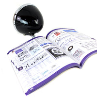 33-1793 - 6 Volt LED Spring Fork Headlamp Black by V-Twin