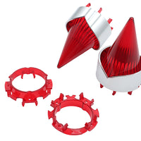 33-1851 - Big Burner Lens Set Red by V-Twin