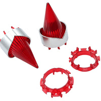 33-1851 - Big Burner Lens Set Red by V-Twin