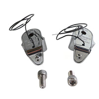 33-2146 - 2 Chrome Skull Marker Lamp by Wyatt Gatling