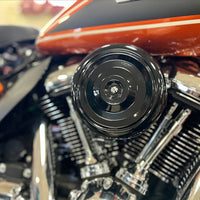 34-0406 - Wyatt Gatling 7 Round Air Cleaner With Black Cover by Wyatt Gatling