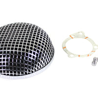 34-0733 - Wyatt Gatling Chrome Round Mesh Air Cleaner by Wyatt Gatling