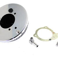 34-0733 - Wyatt Gatling Chrome Round Mesh Air Cleaner by Wyatt Gatling