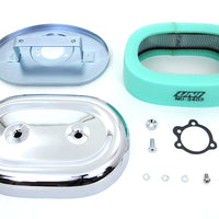 34-0924 - Chrome Oval Air Cleaner Assembly by Wyatt Gatling