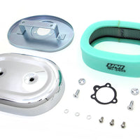 34-0924 - Chrome Oval Air Cleaner Assembly by Wyatt Gatling
