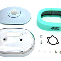 34-0924 - Chrome Oval Air Cleaner Assembly by Wyatt Gatling