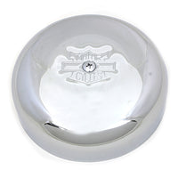 34-1372 - 7 Round Air Cleaner Chrome by Wyatt Gatling